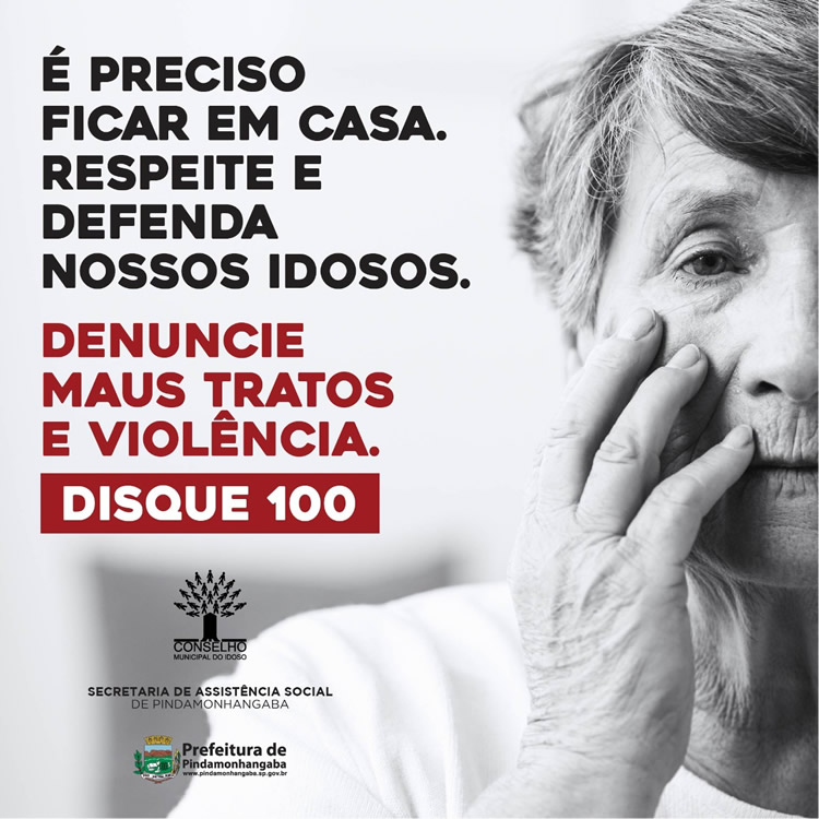 Campanha de combate à violência contra o idosos é lançada em