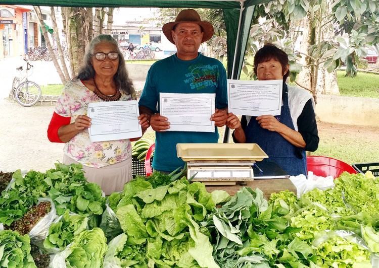 Feira de Orgânicos cria rede de consumo solidário em Ubatuba. (Foto: Divulgação/PMU)