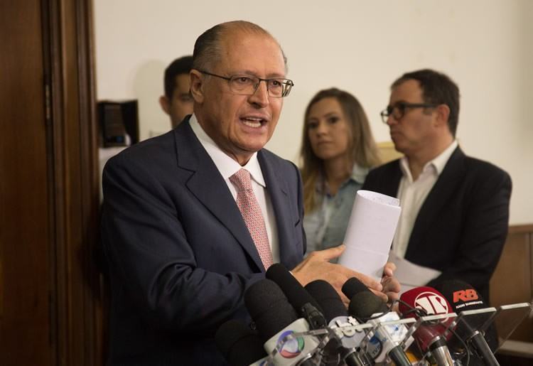 A coletiva foi realizada no Palácio dos Bandeirantes. (Foto: A2img / Du Amorim)