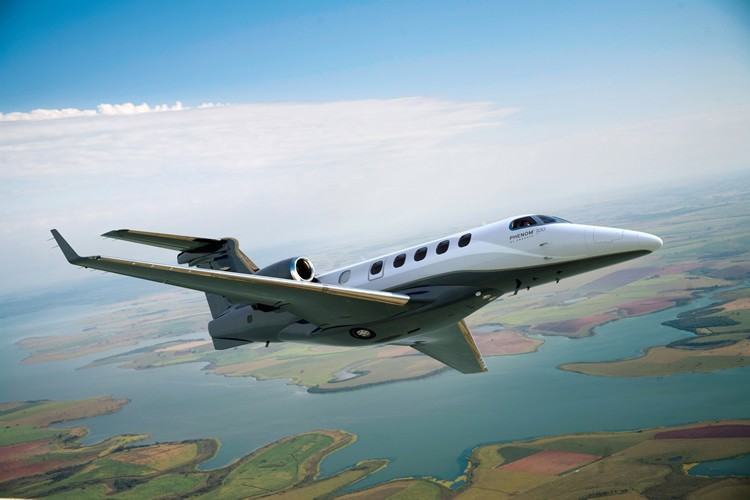 Phenom 300 da Embraer foi o jato executivo mais entregue no mundo em 2015. (Foto: Embraer)