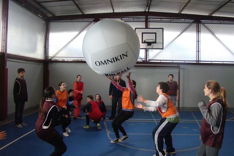 Kinball faz parte da programação. (Foto: Divulgação)