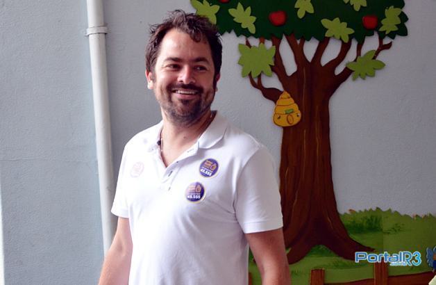 Rafael Goffi, com 3152 votos, foi o vereador mais votado. (Foto: Alex Santos/PortalR3)