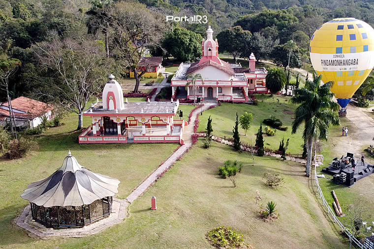 G1 - Nova Gokula inicia reforma de templos na fazenda em Pinda