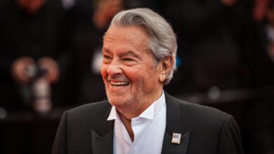 Alain Delon no Festival de Cannes em 2019.