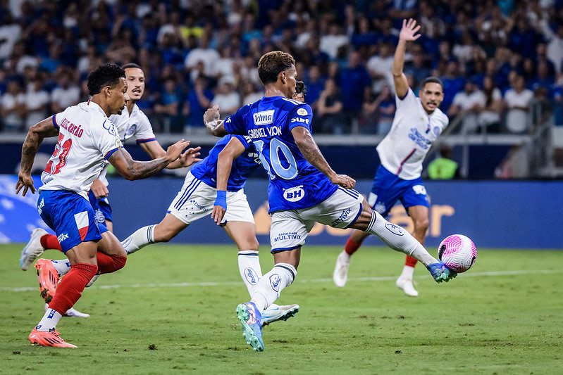 Cruzeiro x Bahia, no Mineirão, em Belo Horizonte.