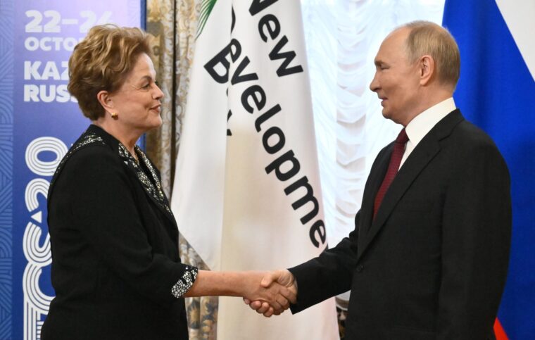 Dilma e Vladimir Putin