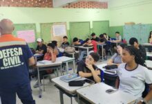 A iniciativa faz parte do Programa Defesa Civil na Escola e impactou cerca de 65 estudantes nesta edição