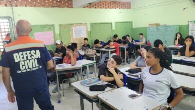 A iniciativa faz parte do Programa Defesa Civil na Escola e impactou cerca de 65 estudantes nesta edição