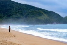 Praia Vermelha em Ubatuba